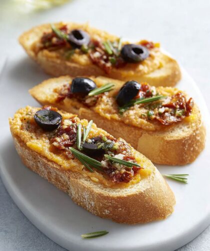 Mary Berry Sun-dried Tomato Crostini Recipe