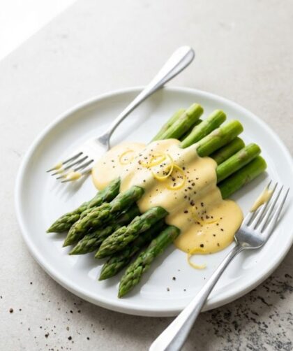 Mary Berry Asparagus with Quick Hollandaise Recipe