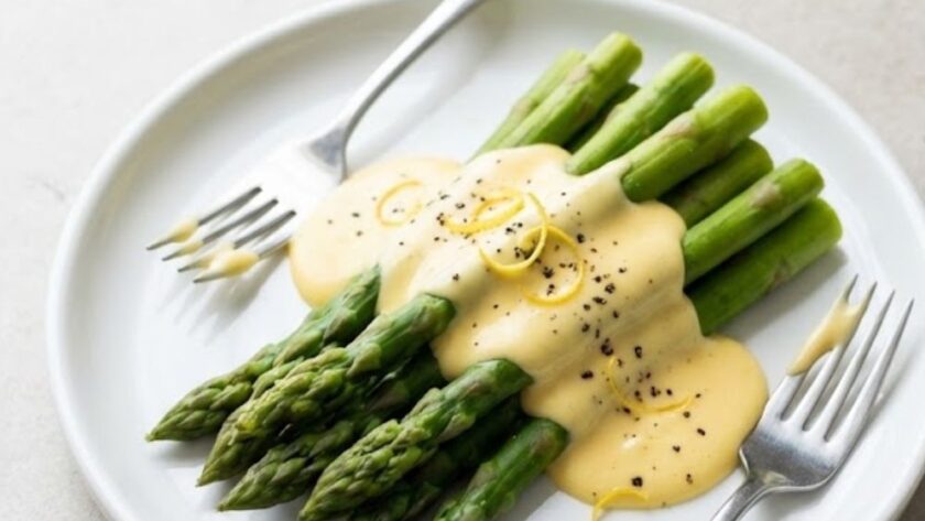 Mary Berry Asparagus with Quick Hollandaise Recipe