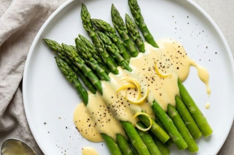 Mary Berry Asparagus with Quick Hollandaise Recipe