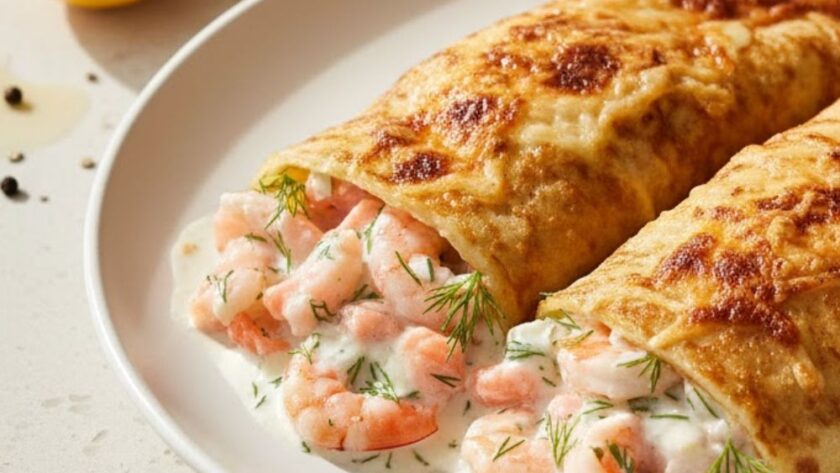 Mary Berry Creamy Seafood Crêpes Recipe