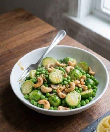 Mary Berry Brussel Sprouts and Peas Recipe