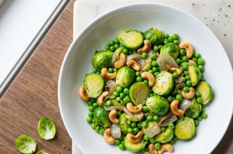 Mary Berry Brussel Sprouts and Peas