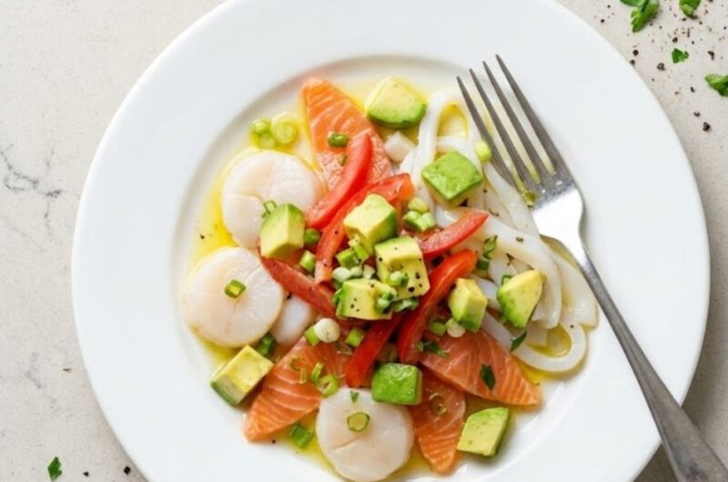 Mary Berry Ceviche with Tomato and Avocado Salsa Recipe
