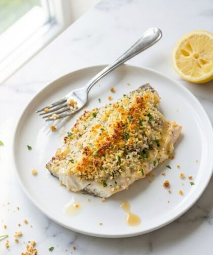 Mary Berry Cheese-topped Baked Bream Recipe