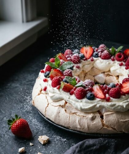 Mary Berry Christmas Pavlova Wreath Recipe