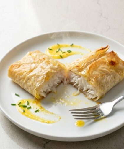 Mary Berry Halibut in Filo Parcels Recipe
