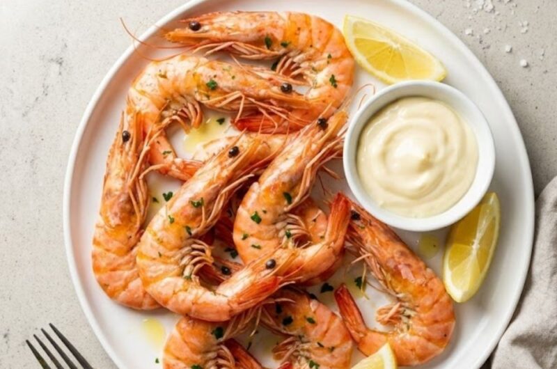 Mary Berry Jumbo Prawns with Aïoli Recipe