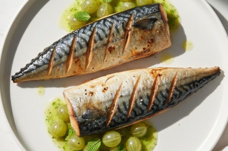 Mary Berry Mackerel with gooseberry sauce Recipe