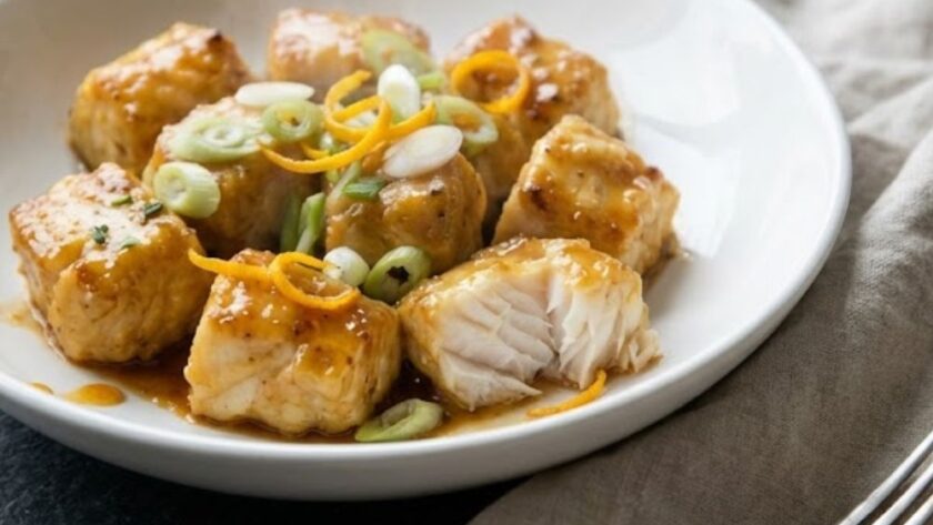 Mary Berry Monkfish with Ginger-Orange Sauce Recipe