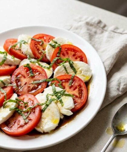 Mary Berry Mozzarella, Tomato, and Basil Salad Recipe
