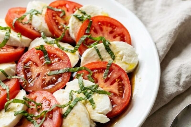 Mary Berry Mozzarella, Tomato, and Basil Salad Recipe