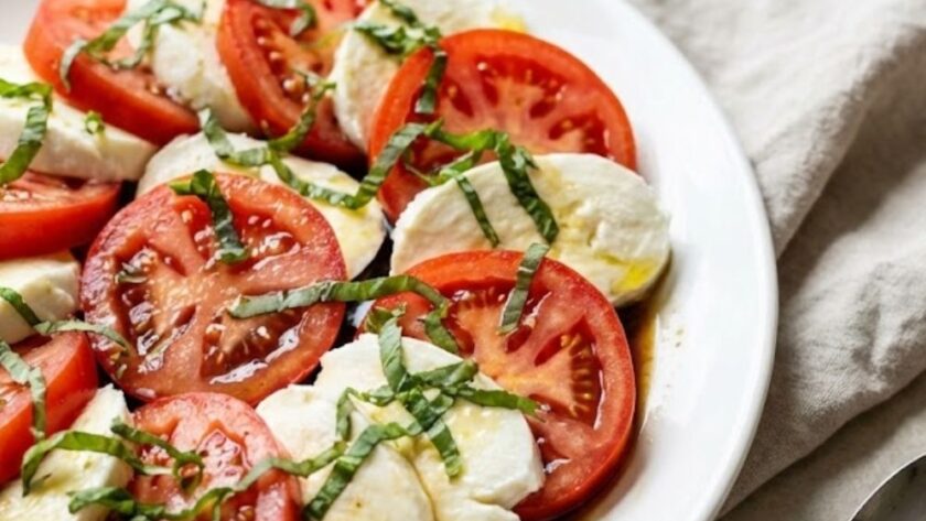 Mary Berry Mozzarella, Tomato, and Basil Salad Recipe