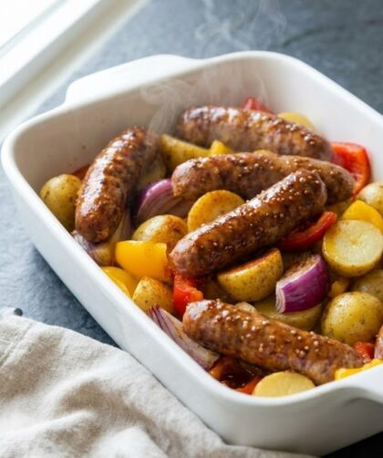 Mary Berry Sausage Tray Bake Recipe