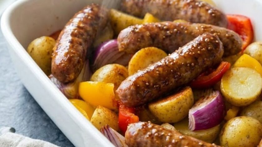 Mary Berry Sausage Tray Bake Recipe