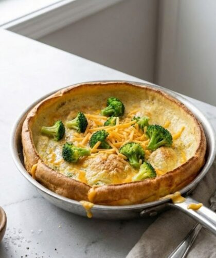 Mary Berry Soufflé Pancakes with Broccoli and Cheese Recipe