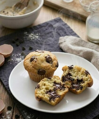 Mary Berry Banana and Chocolate Chip Muffins Recipe