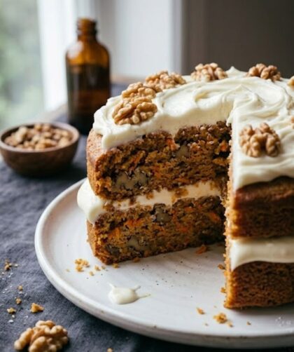 Mary Berry Carrot Cake with Walnuts Recipe