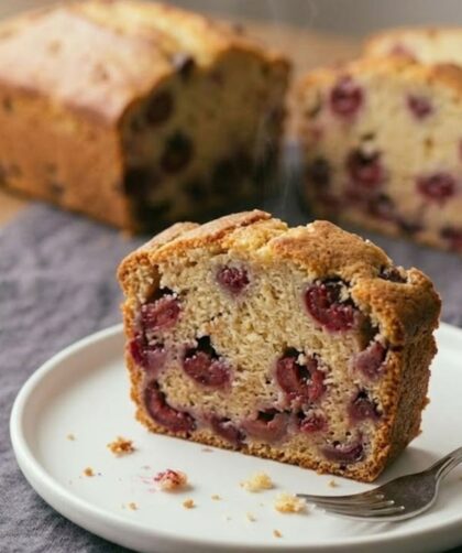 Mary Berry Cherry Loaf Cake Recipe
