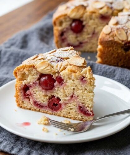 Mary Berry Cherry and Almond Cake Recipe