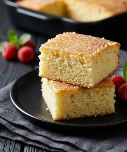 Mary Berry Lemon Tray Bake Recipe