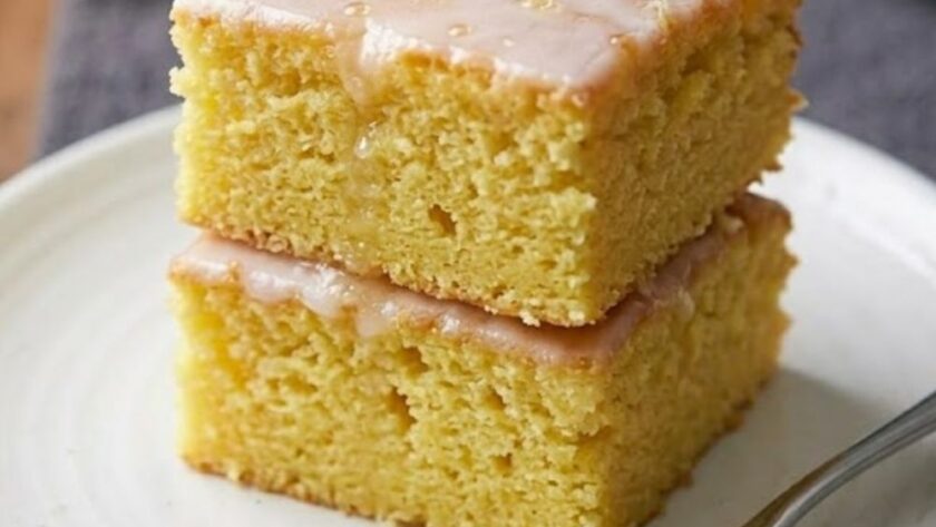 Mary Berry Lemon Traybake Recipe