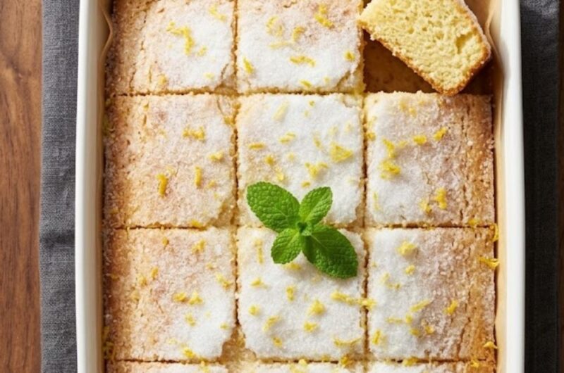 Mary Berry Lemon Traybake