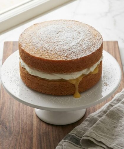 Mary Berry Lemon Victoria Sponge Recipe