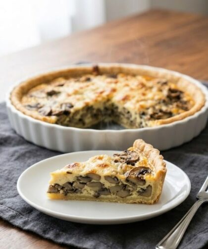 Mary Berry Mushroom Quiche Recipe