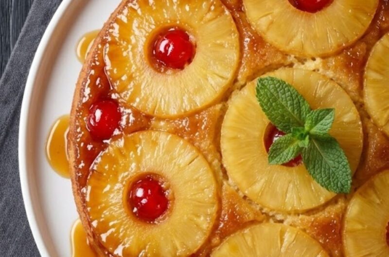 Mary Berry Pineapple Upside Down Cake
