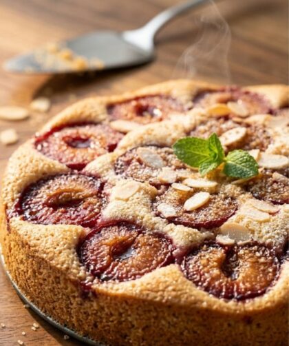 Mary Berry Plum and Almond Cake Recipe