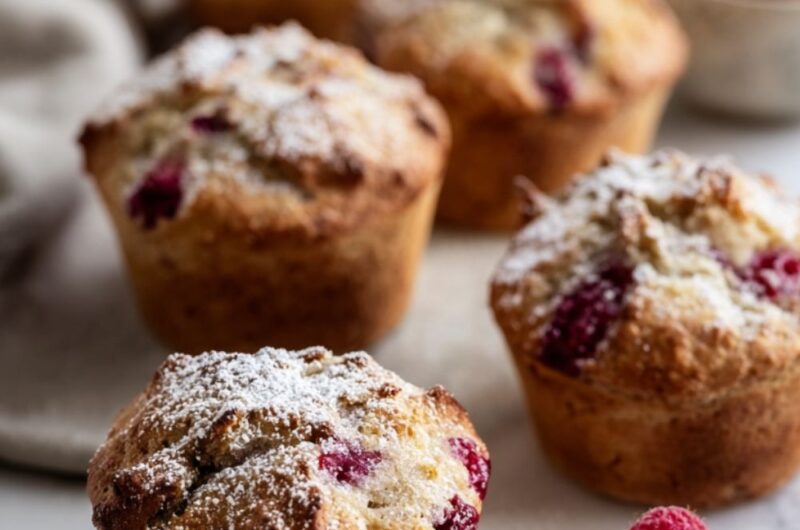 Mary Berry Raspberry Muffins