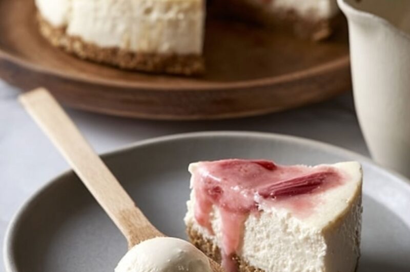 Mary Berry Rhubarb Cheesecake
