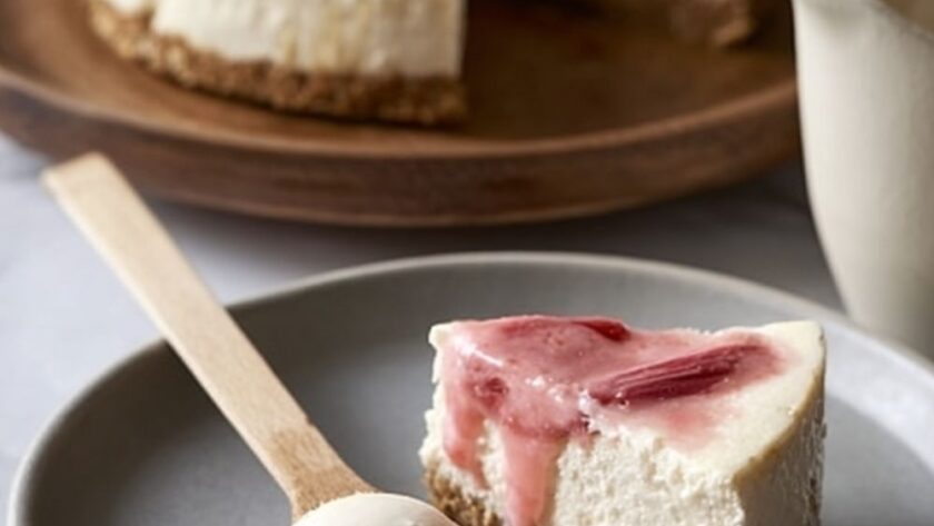 Mary Berry Rhubarb Cheesecake Recipe