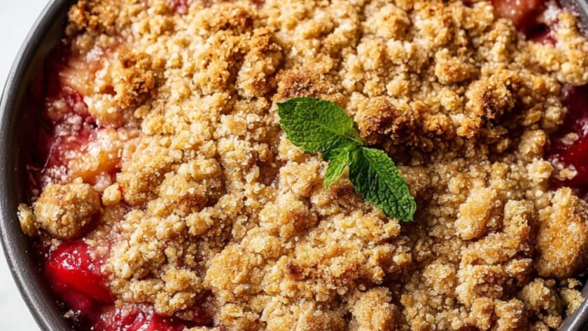 Mary Berry Rhubarb Crumble Recipe