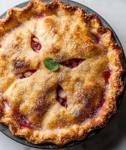 Mary Berry Rhubarb Pie Recipe