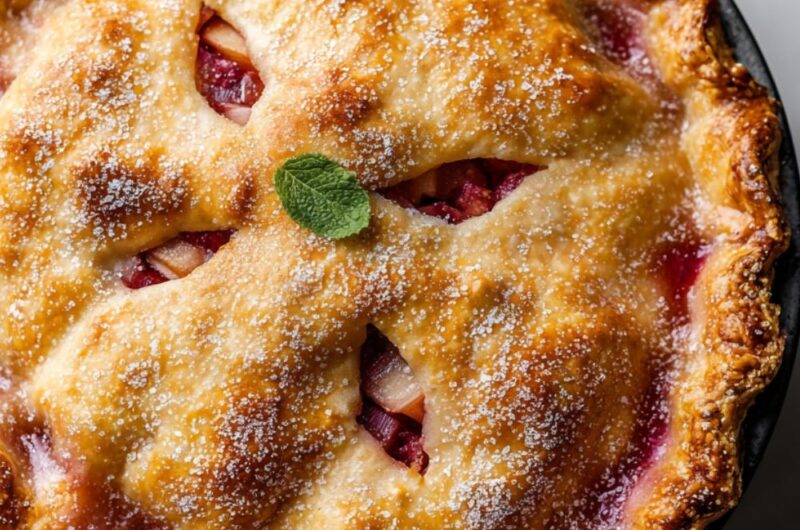 Mary Berry Rhubarb Pie