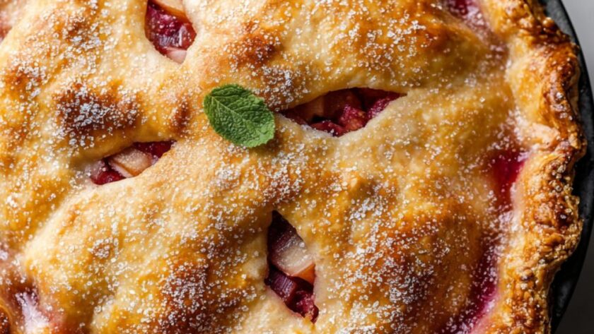 Mary Berry Rhubarb Pie Recipe