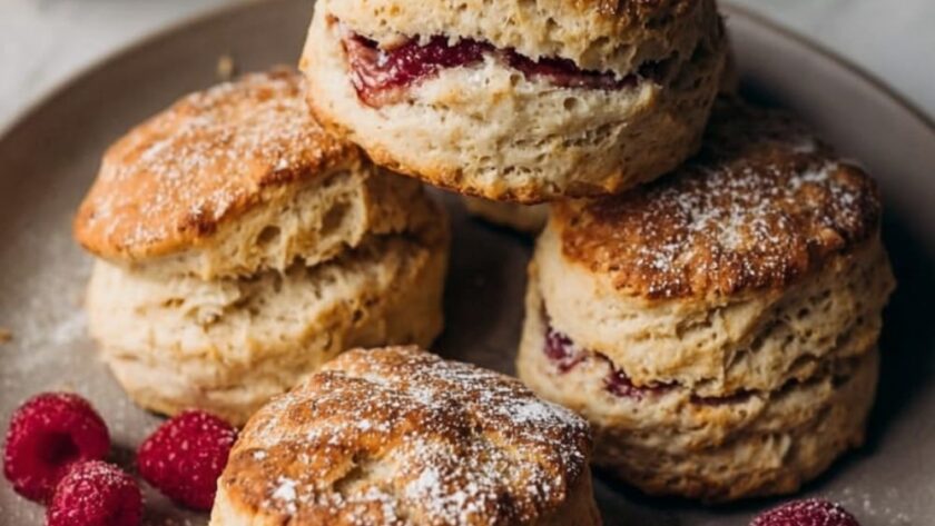 Mary Berry Scones with Raspberries Recipe