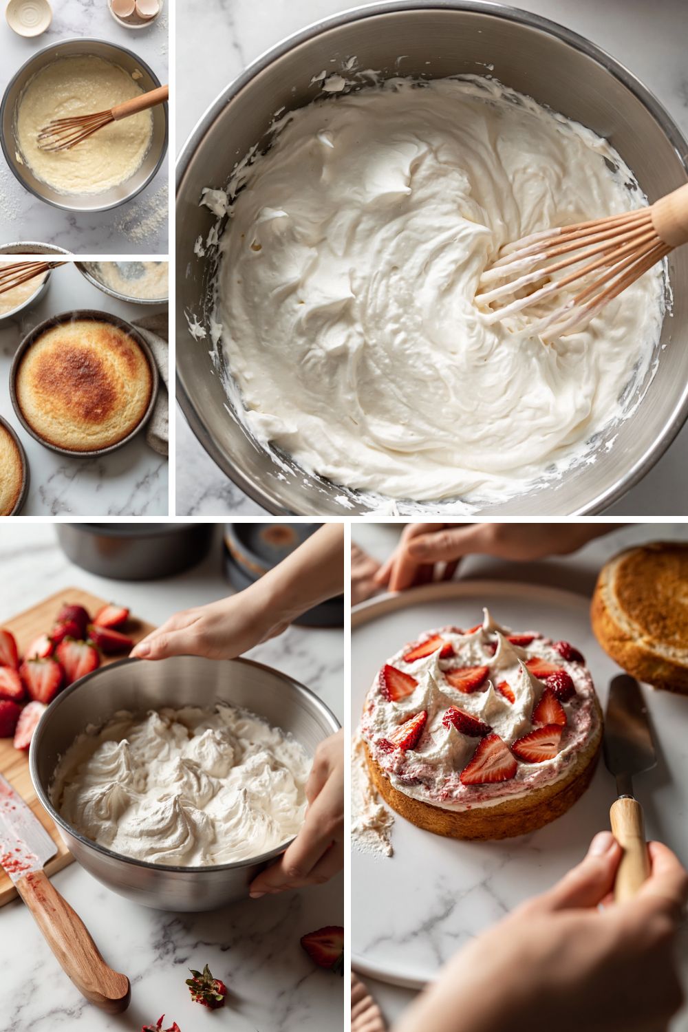 Mary Berry Strawberry and Cream Cake Recipe