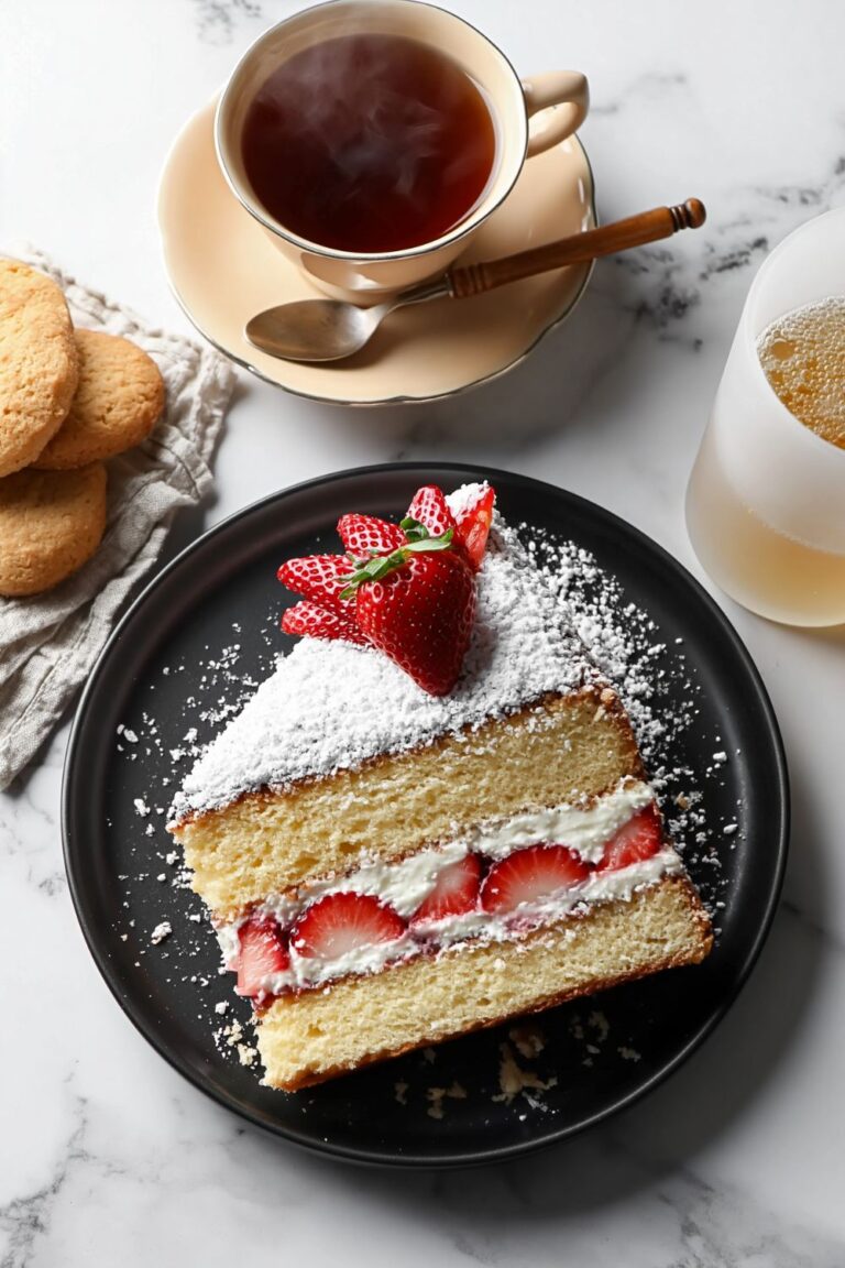 Mary Berry Strawberry and Cream Cake Recipe