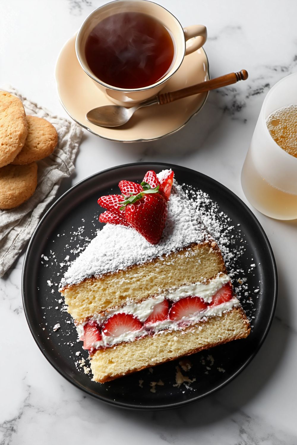 Mary Berry Strawberry and Cream Cake Recipe