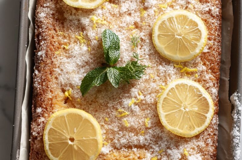 Mary Berry for Lemon Drizzle Cake